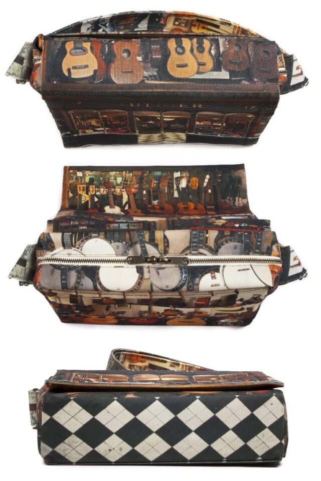 Maron Bouillie - Sacoche Luthier musique -  Paris rétro - Maron Bouillie