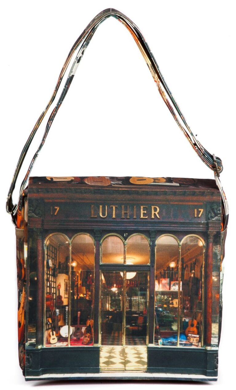 Maron Bouillie - Sacoche Luthier musique -  Paris rétro - Maron Bouillie
