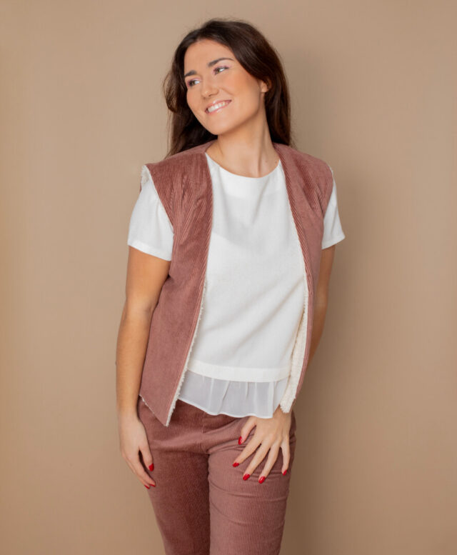 April et C - Gilet Basile - doublé velours