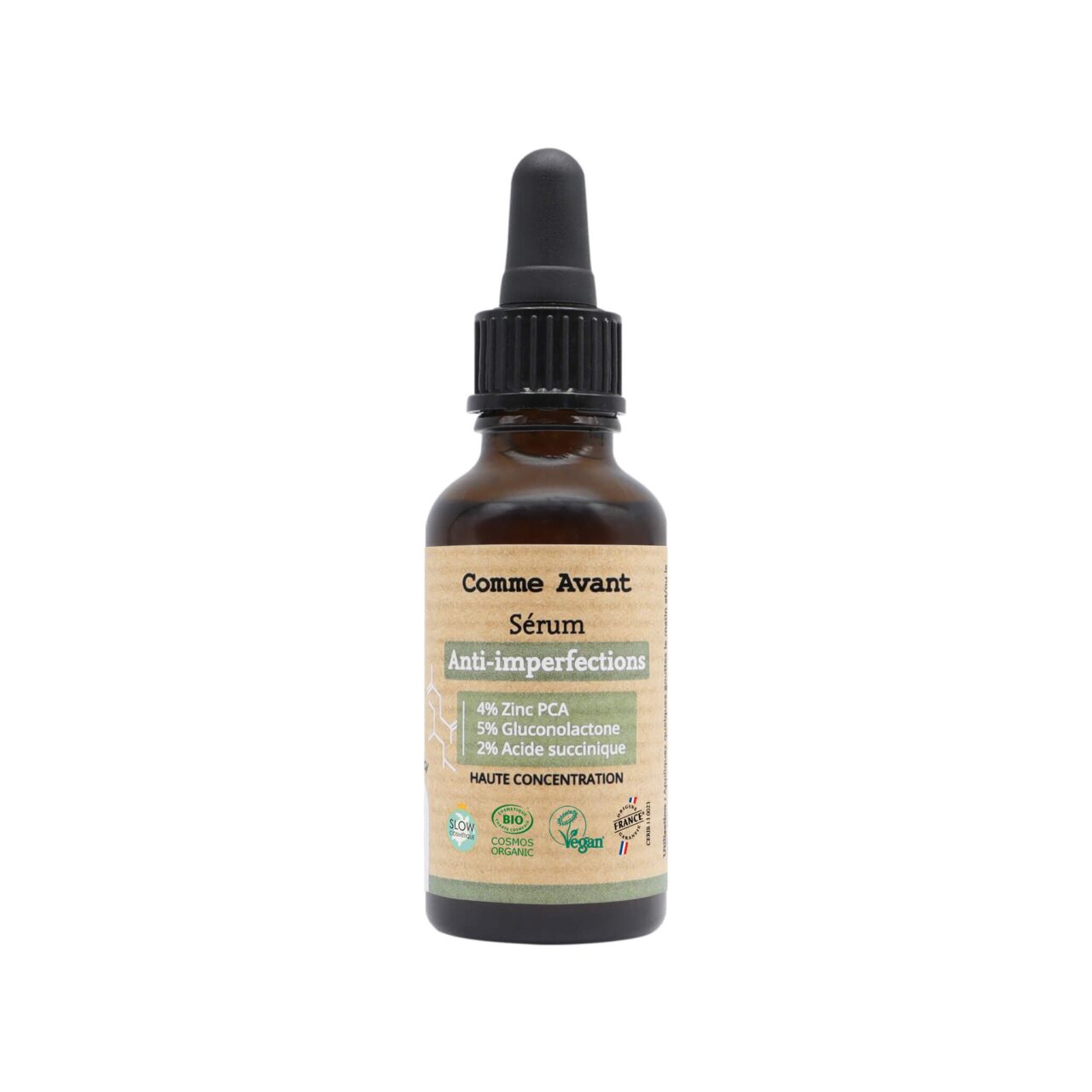 serum anti imperfections packshot recto comme avant Comme Avant - Sérum visage anti-imperfections - Version 1 – 1 sérum - 30ml