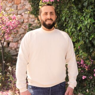 Comme Avant - Sweat en Coton Bio Homme – Éthique & Naturel – Fabriqué en France Écru
