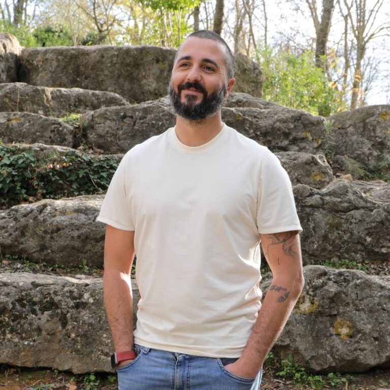 Comme Avant - T-shirt Coton Bio Homme - Éthique & Naturel - Fabriqué en France Écru