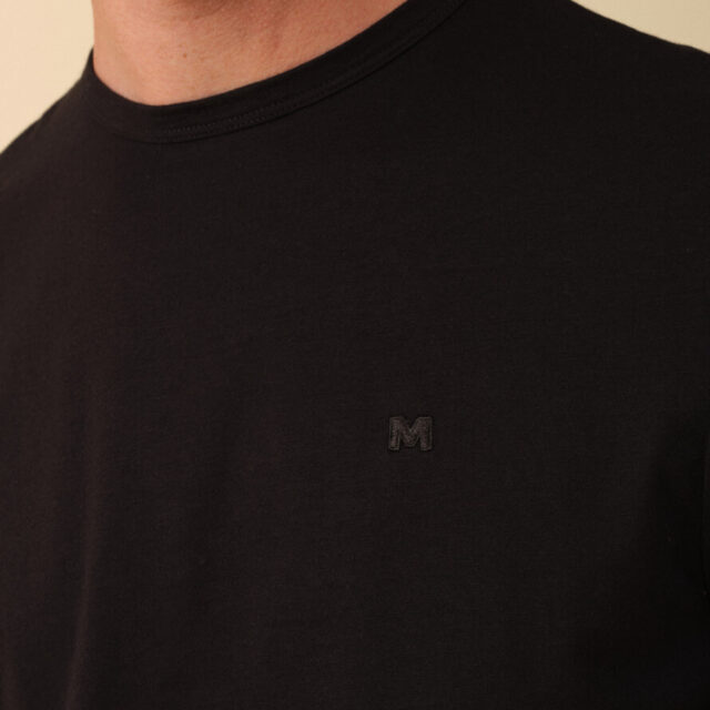 Montlimart - T-SHIRT LANIFERE NOIR