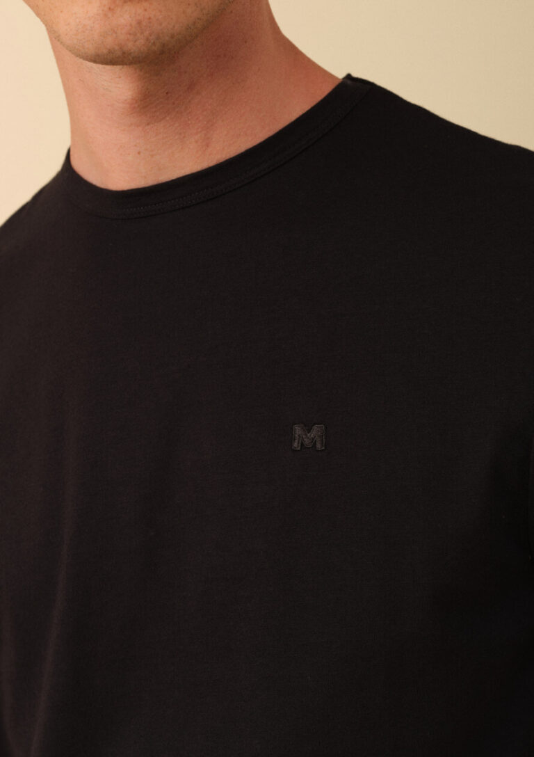 Montlimart - T-SHIRT LANIFERE NOIR