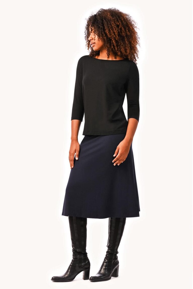 Thelma Rose - Jupe midi fendue Ombeline