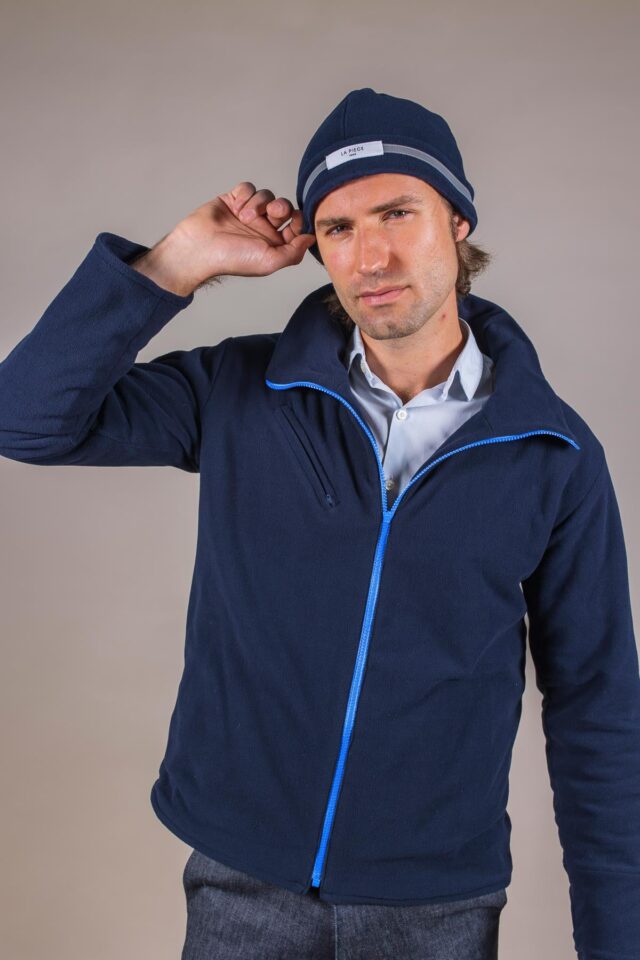 La Piece Paris - Veste micro polaire réversible CAMDEN