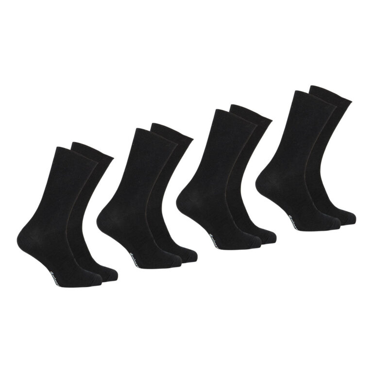 Eminence - Lot de 4 mi-chaussettes non-comprimantes homme coton peigné Fait en France Eminence