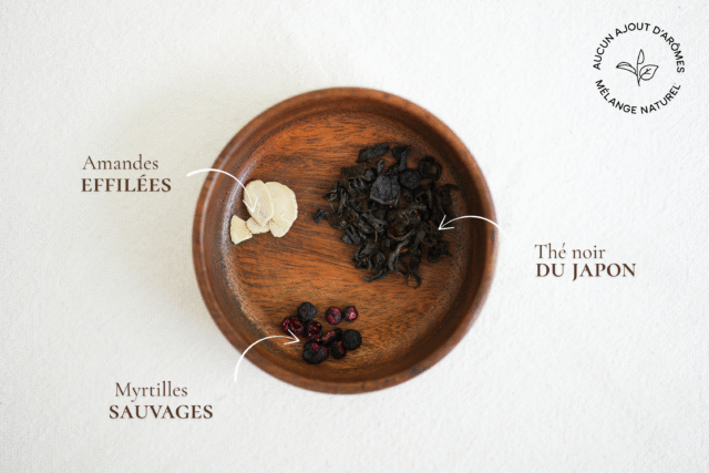 Maison Théerie - N°14 Thé noir Myrtille Amande "Promenons-nous..."