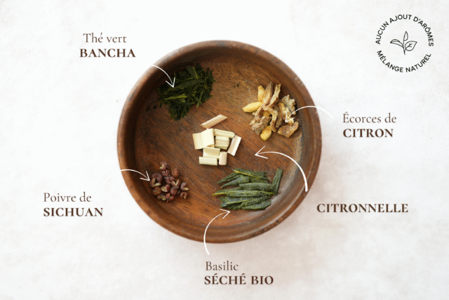 Maison Théerie - N°5 Thé vert Citron Basilic