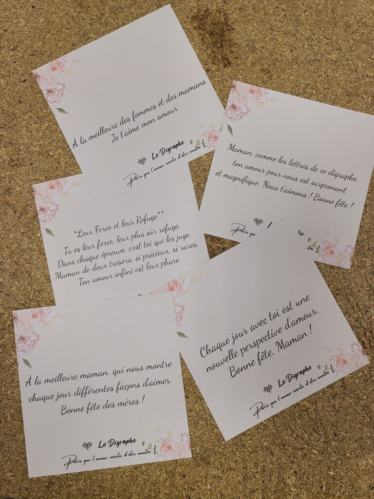 digraphe - Un digraphe pour la fête des mères !