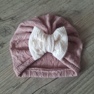 Turban nœud buns ou simple en tissu maille de coton façon tricot jacquard 9 couleurs par la marque La Fabrique À DeDeuh La Fabrique À DeDeuh - Turban nœud buns ou simple en tissu maille de coton façon tricot jacquard 9 couleurs