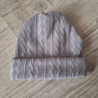 Bonnet en tissu maille de coton façon tricot jacquard 9 couleurs par la marque La Fabrique À DeDeuh La Fabrique À DeDeuh - Bonnet en tissu maille de coton façon tricot jacquard 9 couleurs