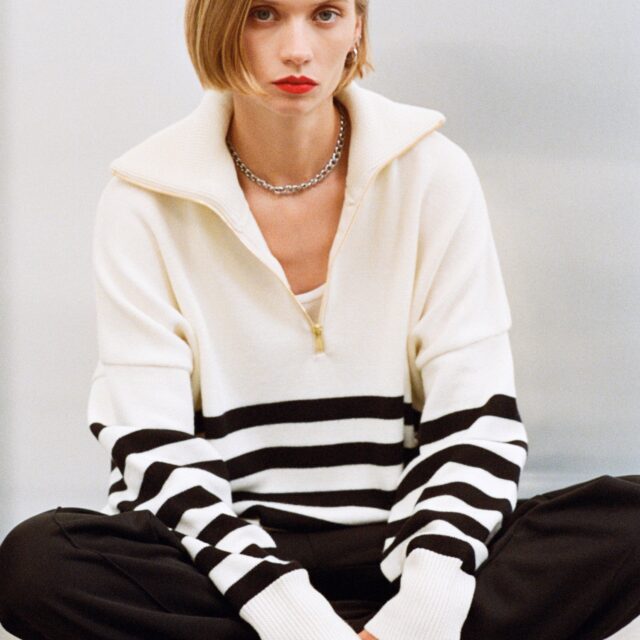 Tricots Jean Marc - Pull Aïda col zippé