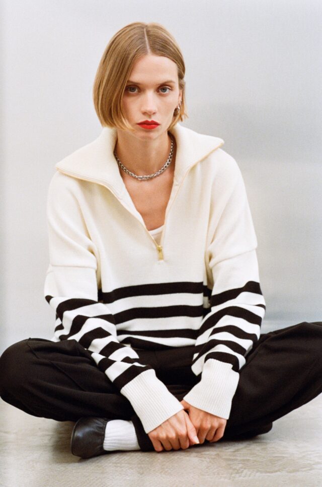 Tricots Jean Marc - Pull Aïda col zippé