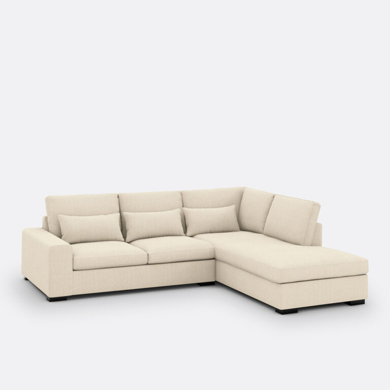 LA REDOUTE INTERIEURS - Canapé D’angle Coton/lin Comfort Bultex ® Odessa