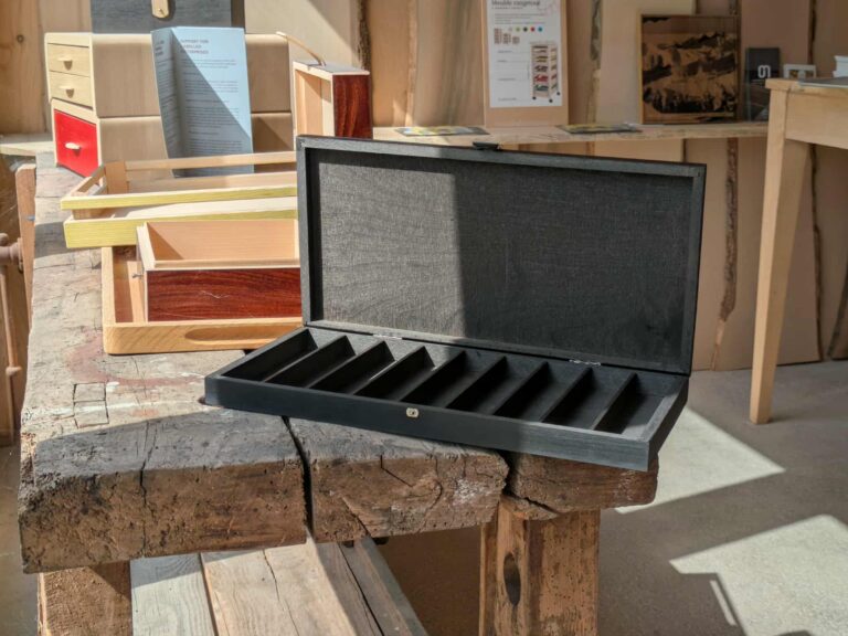 Manufacture Jacquemin - Coffret 9 couteaux teinté noir