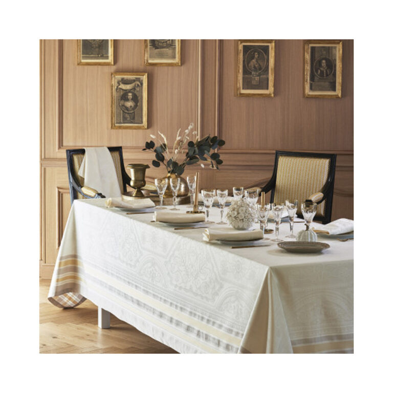 GARNIER THIEBAUT - 4 serviettes de table Galerie des glaces Garnier Thiebaut