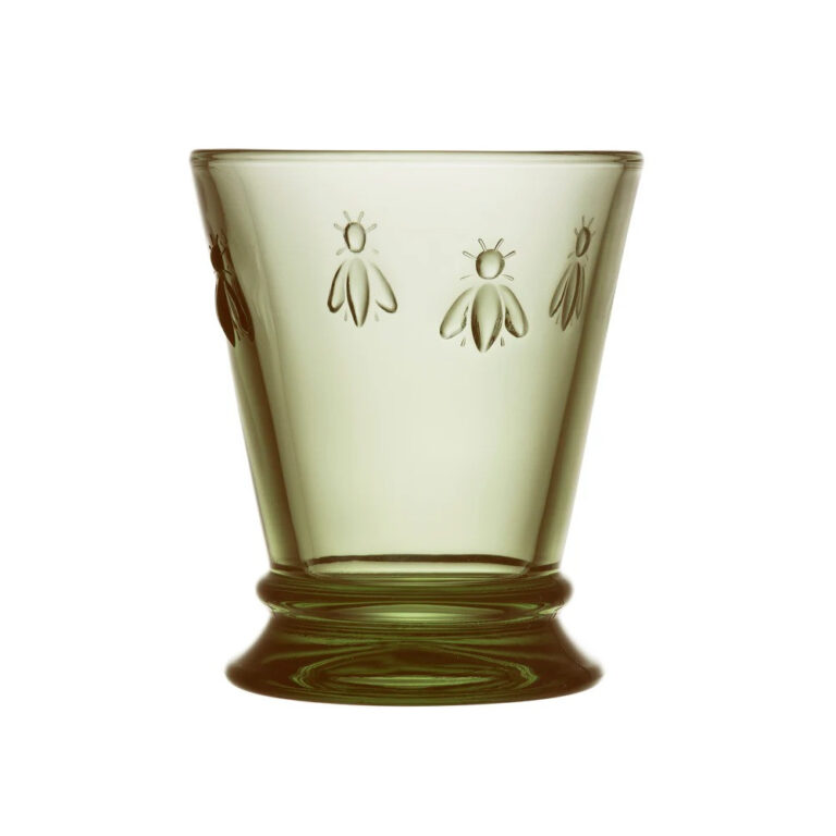 LA ROCHERE - 4 verres à eau Abeille LA ROCHERE set de 4 coloris assortis
