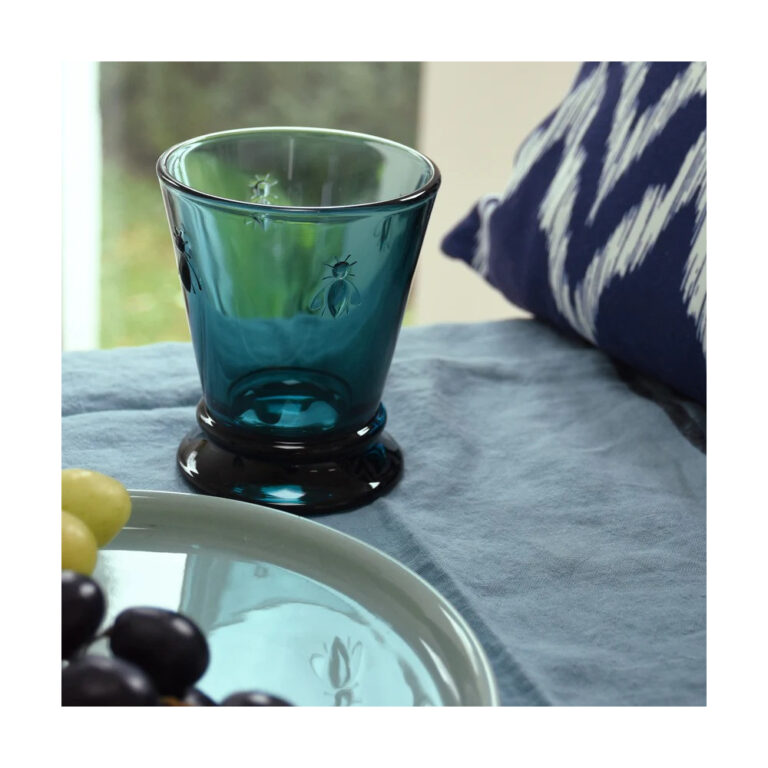 LA ROCHERE - 4 verres à eau Abeille LA ROCHERE set de 4 coloris assortis