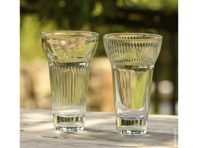 LA ROCHERE - 4 verres à pastis Calanques LA ROCHERE