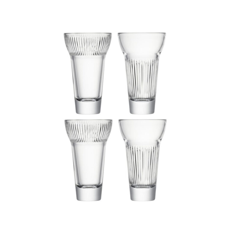 LA ROCHERE - 4 verres à pastis Calanques LA ROCHERE