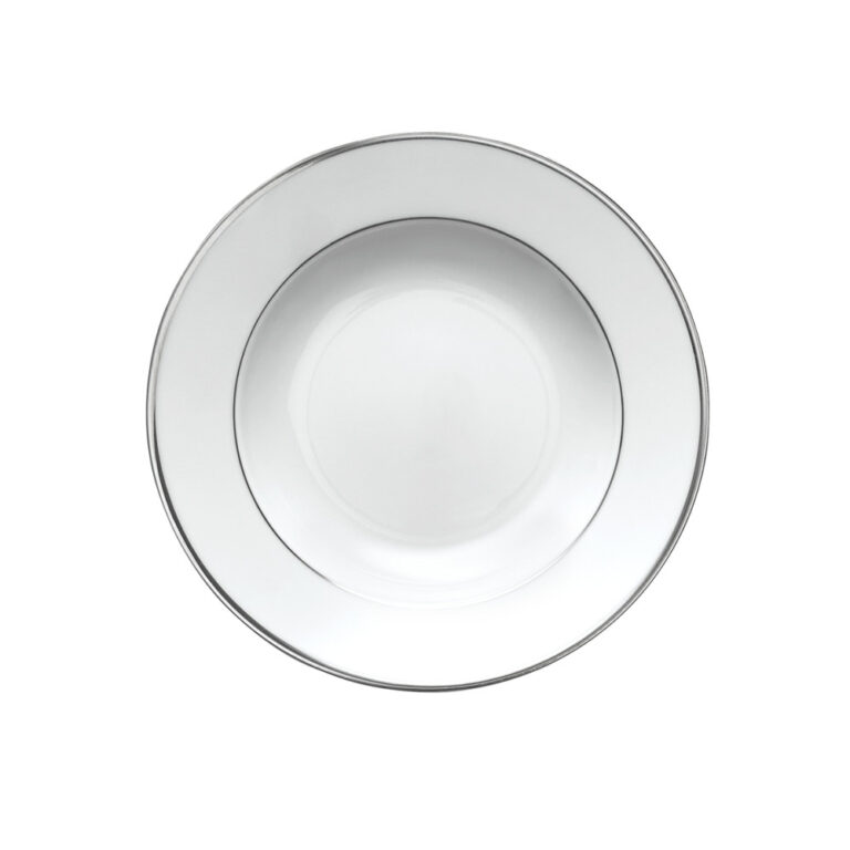 Degrenne - 6 assiettes Galon platine or GUY DEGRENNE - 4 tailles 2 coloris