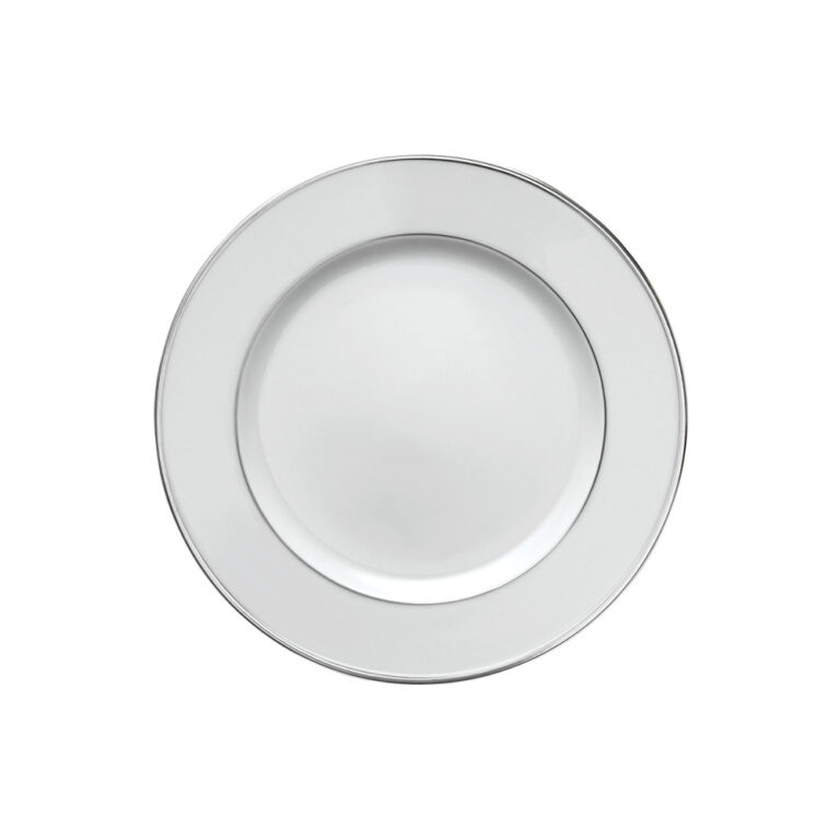 Degrenne - 6 assiettes Galon platine or GUY DEGRENNE - 4 tailles 2 coloris