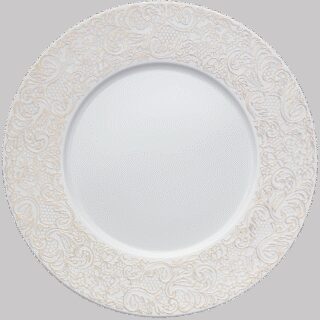 DEGRENNE - 6 Assiettes L Couture GUY DEGRENNE or  2 tailles