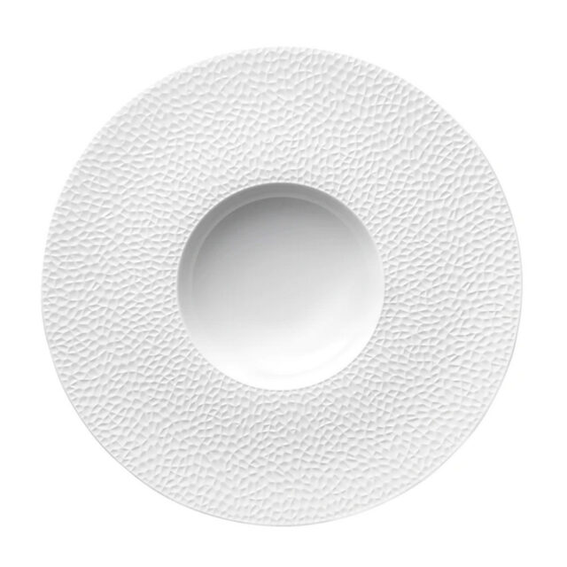 Degrenne - 6 assiettes DEGRENNE L Fragments en porcelaine - 6 tailles