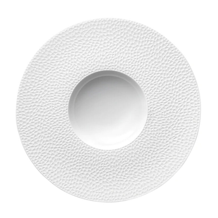 Degrenne - 6 assiettes GUY DEGRENNE L Fragments en porcelaine - 6 tailles
