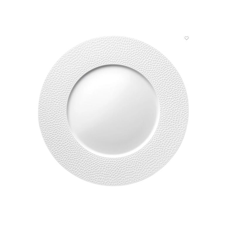 Degrenne - 6 assiettes GUY DEGRENNE L Fragments en porcelaine - 6 tailles