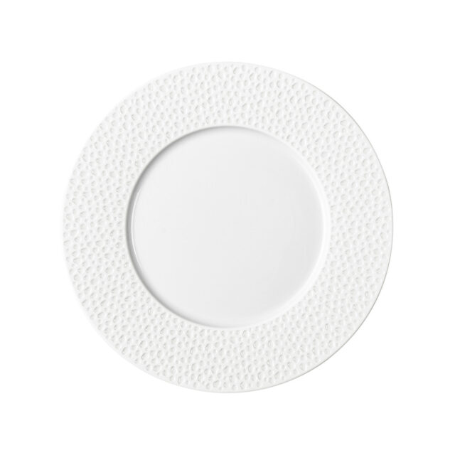 DEGRENNE - 6 Assiettes DEGRENNE Perles de rosée – 6 dimensions