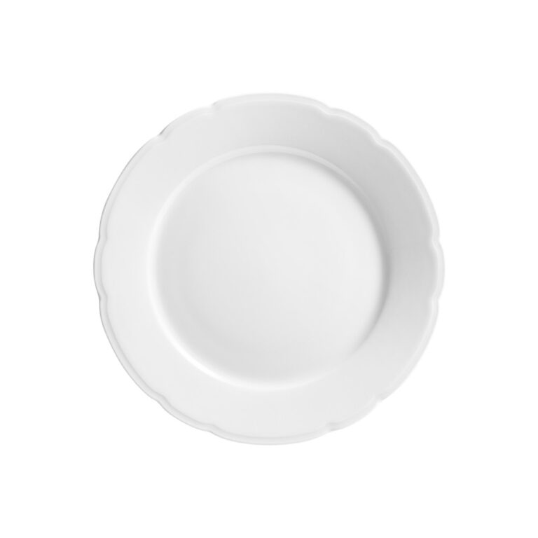 Degrenne - 6 Assiettes Réminiscence blanc GUY DEGRENNE - 3 tailles