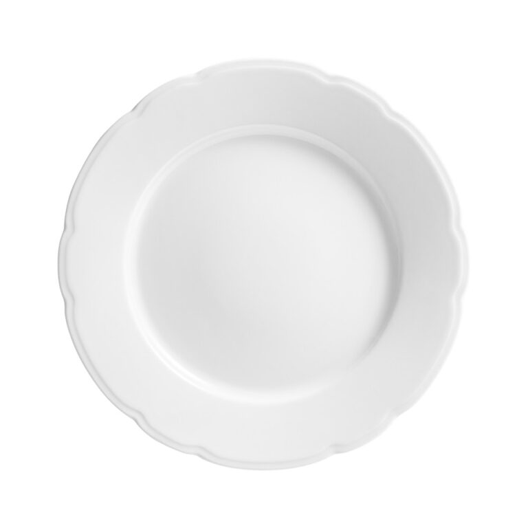 Degrenne - 6 Assiettes Réminiscence blanc GUY DEGRENNE - 3 tailles