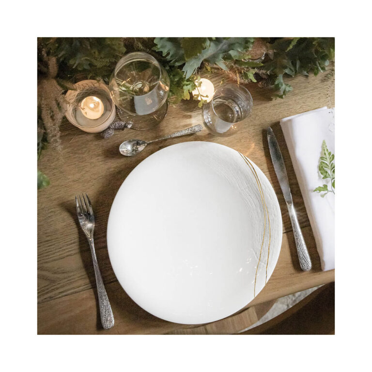 Degrenne - 6 Assiettes Supernature Or GUY DEGRENNE - 2 tailles