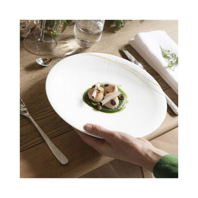 Degrenne - 6 Assiettes Supernature Or Degrenne - 2 tailles