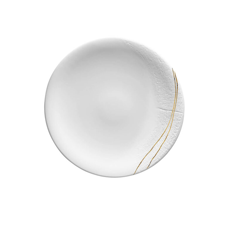 Degrenne - 6 Assiettes Supernature Or GUY DEGRENNE - 2 tailles