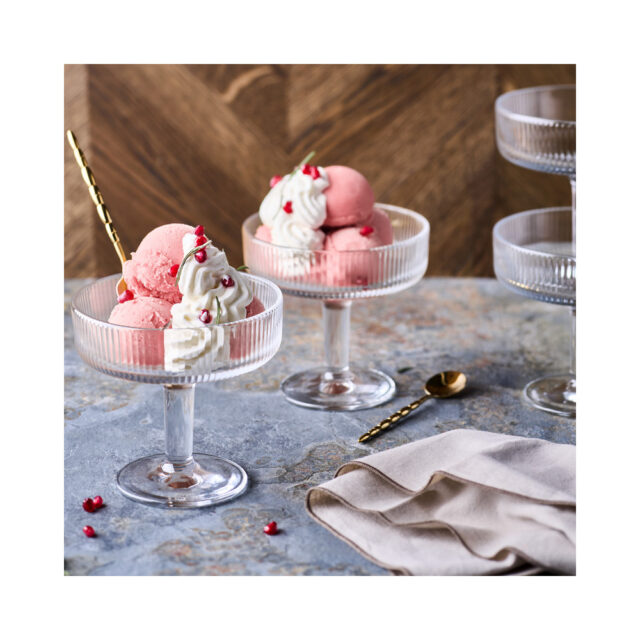 LA ROCHERE - 6 coupes à glace Alice La Rochère