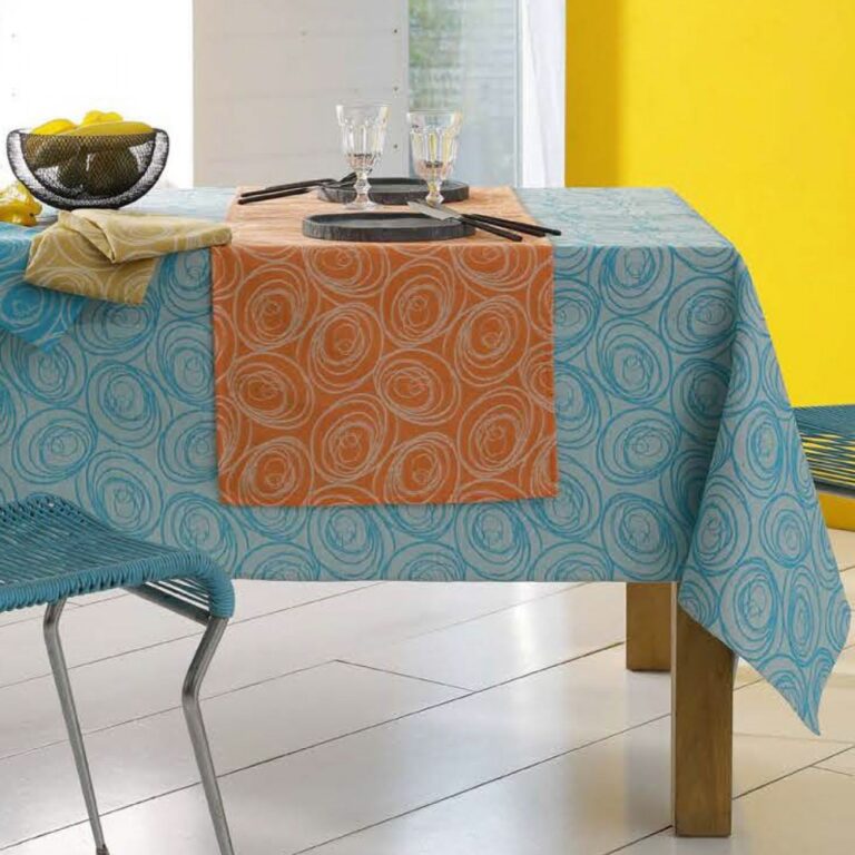 TRADILINGE - 6 sets de table Spirale TRADILINGE - 3 coloris
