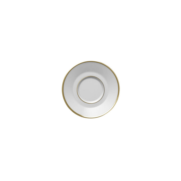 Degrenne - 6 tasses et soucoupes Galon platine or GUY DEGRENNE - 2 coloris