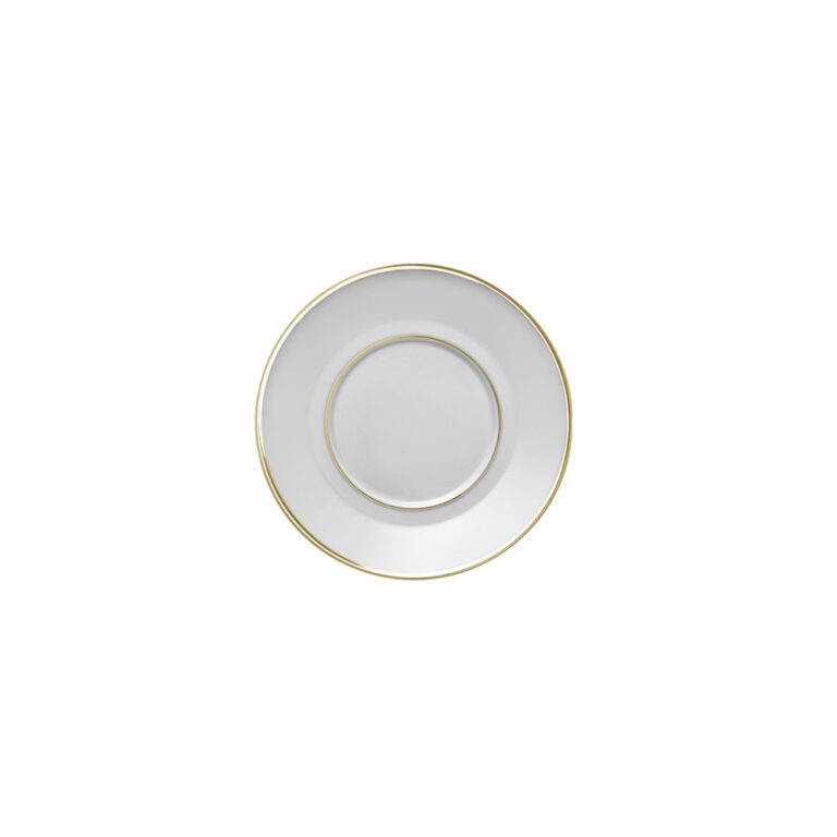 Degrenne - 6 tasses et soucoupes Galon platine or GUY DEGRENNE - 2 coloris
