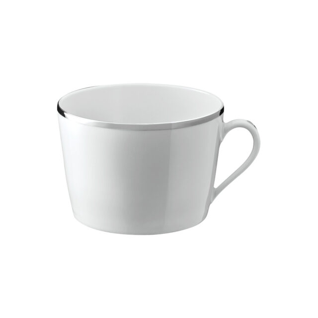 Degrenne - 6 tasses et soucoupes Galon platine or Degrenne - 2 coloris