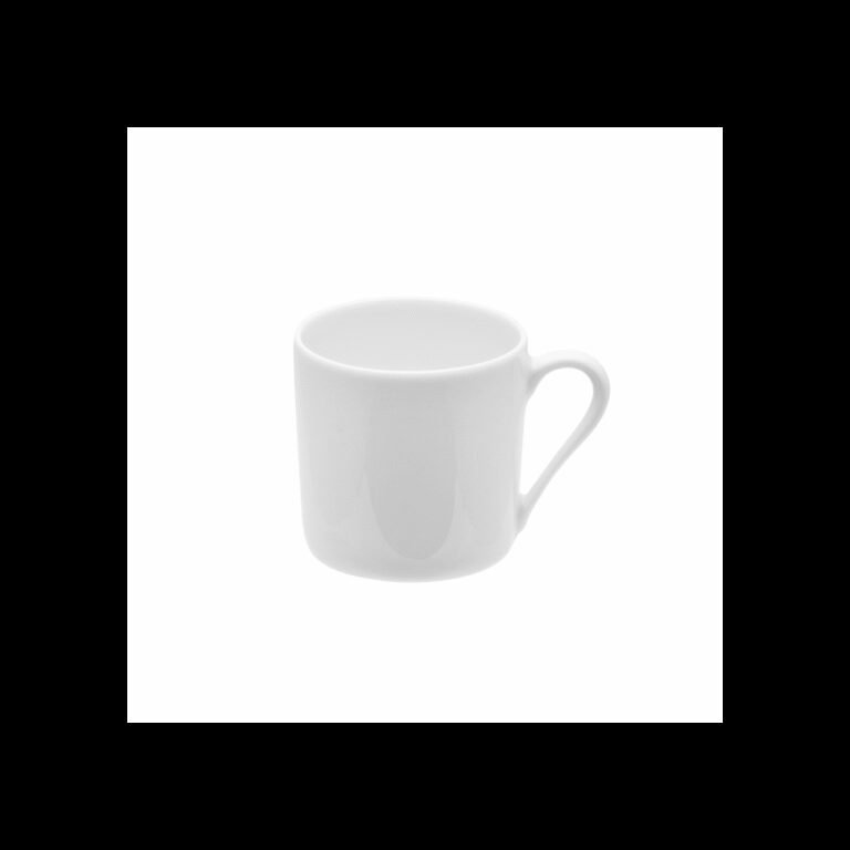 Degrenne - 6 tasses et soucoupes L Blanc Degrenne - 2 tailles