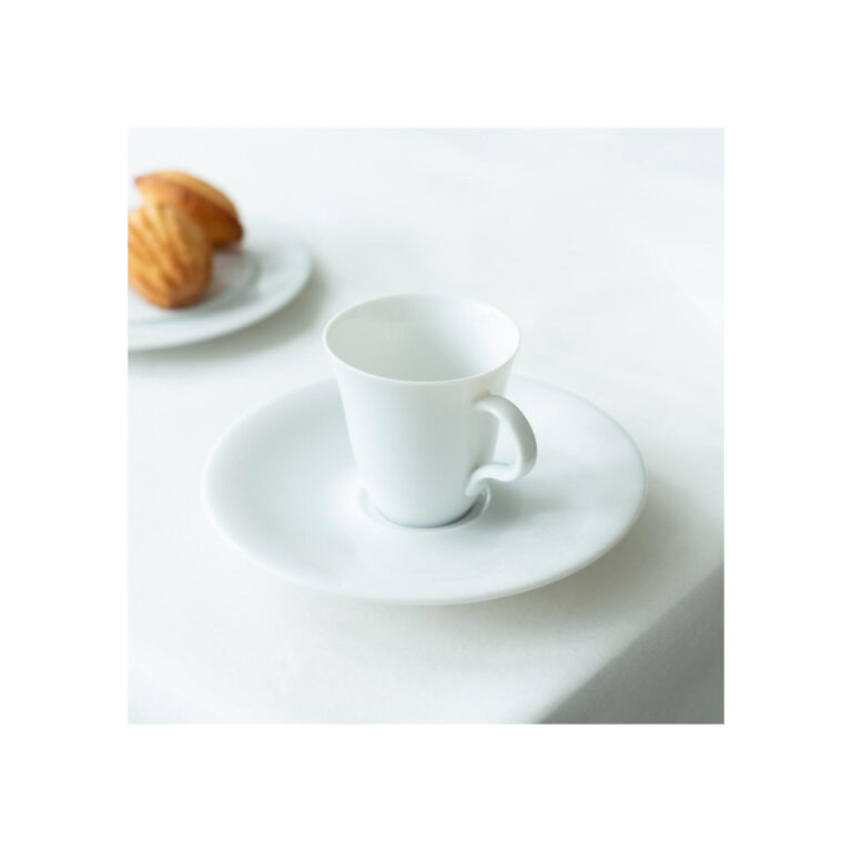 Degrenne - 6 tasses et soucoupes SD One blanc GUY DEGRENNE - 2 tailles