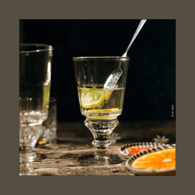 LA ROCHERE - 6 verres à absinthe LA ROCHERE