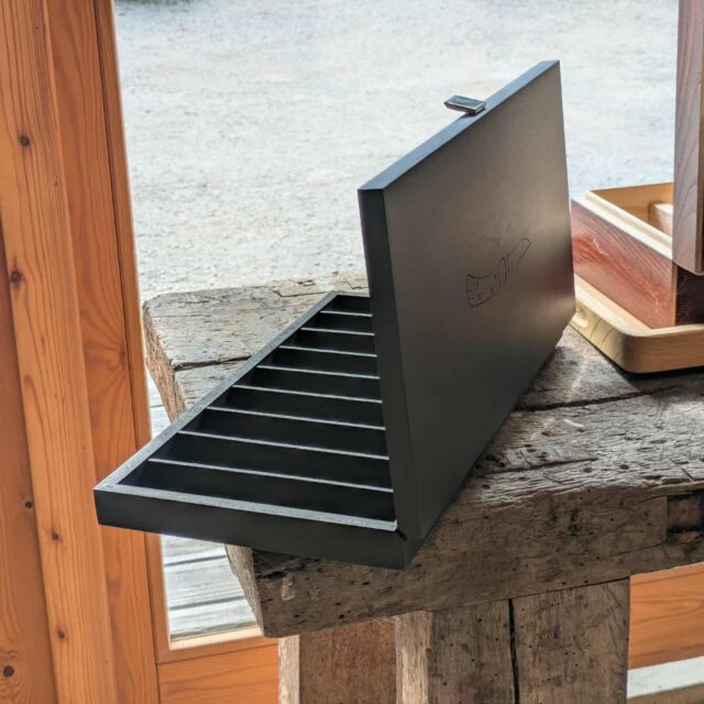 Manufacture Jacquemin - Coffret 9 couteaux teinté noir