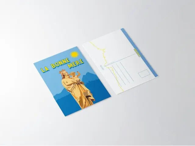 Reine Mère - Carte postale - Collection Marseille - Bonne Mère