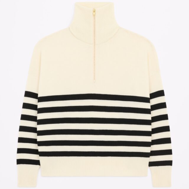 Tricots Jean Marc - Pull Aïda col zippé