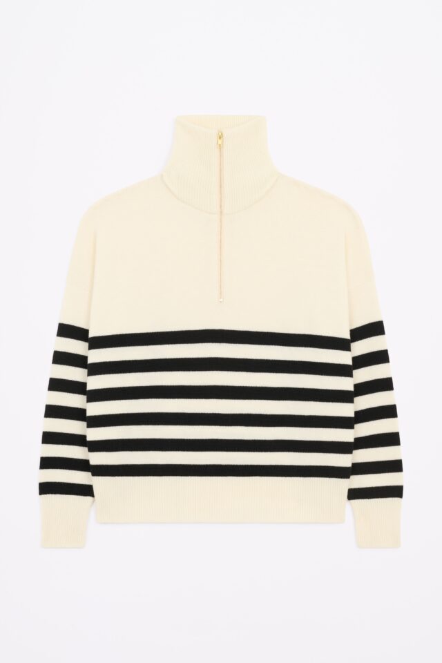 Tricots Jean Marc - Pull Aïda col zippé