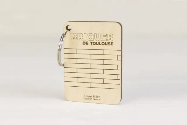 Reine Mère - Porte-clés – Collection Toulouse – Briques de Toulouse